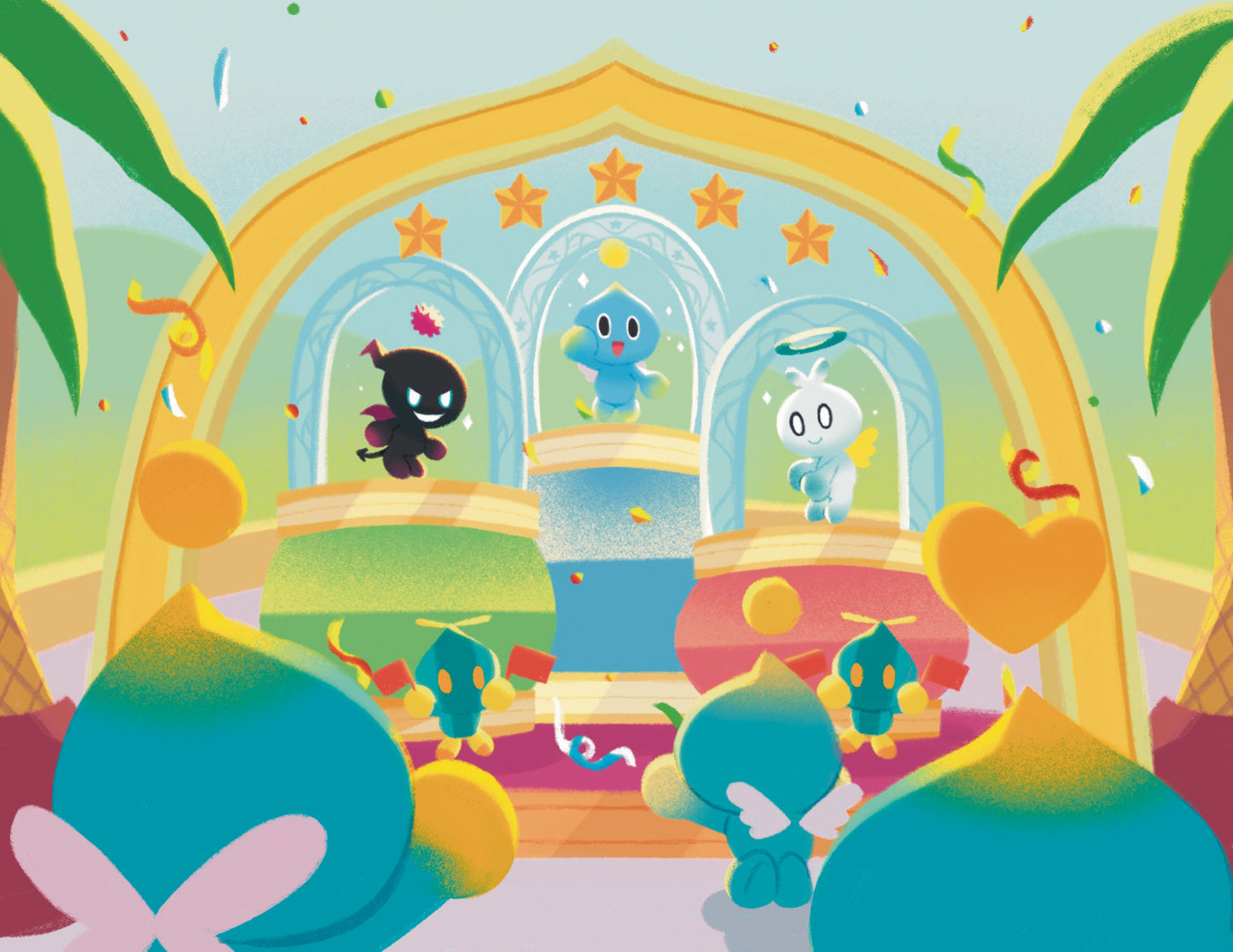 Chao Garden Print