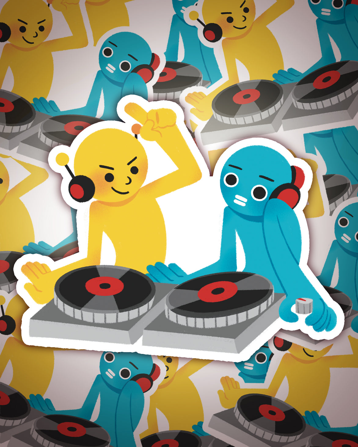 DJ School Sticker