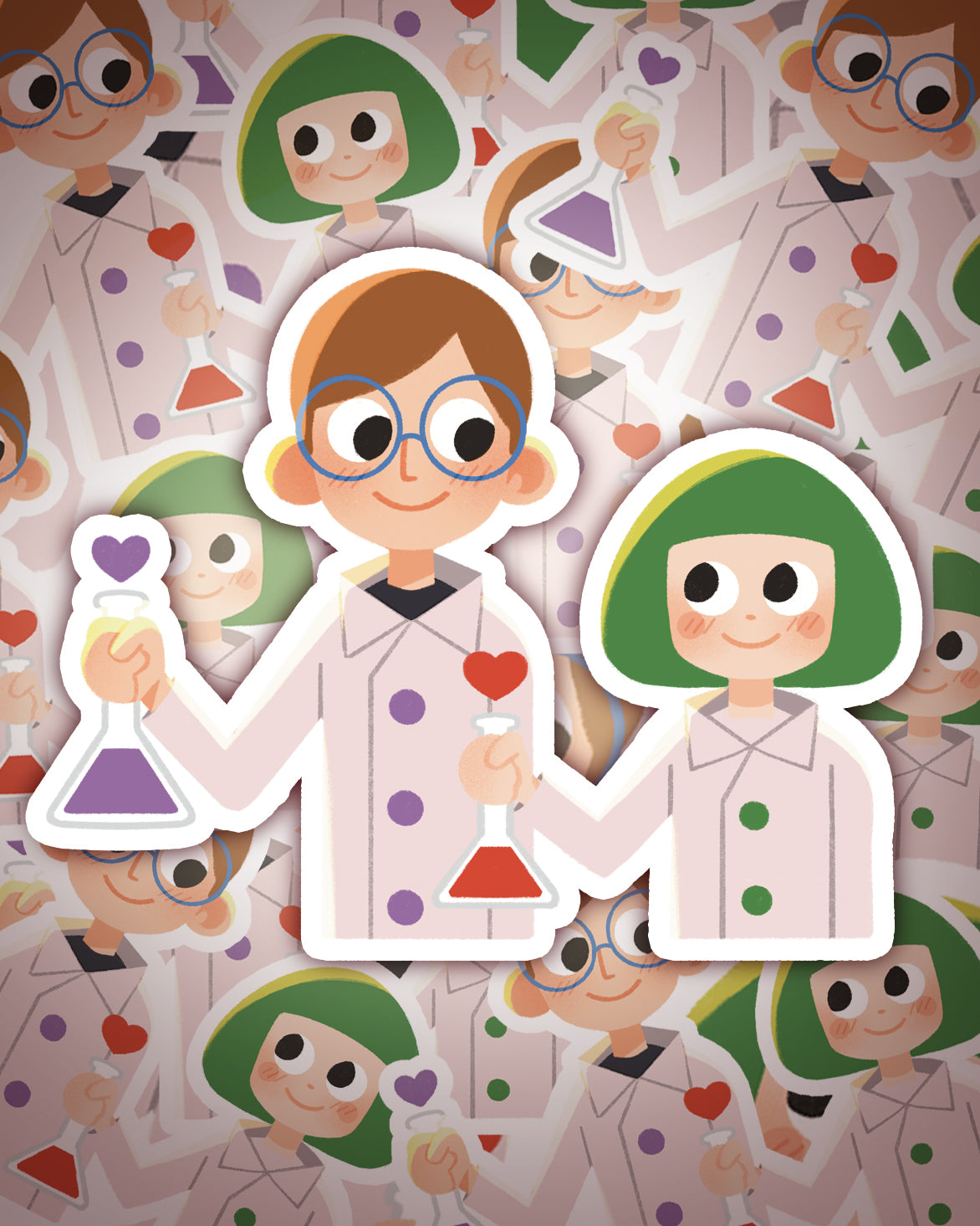 Love Lab Sticker