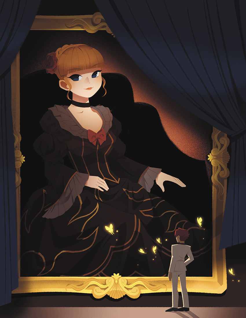 The Golden Witch Print
