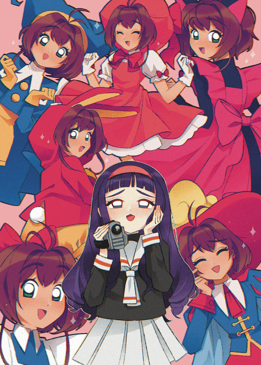 Cardcaptor Outfits Print