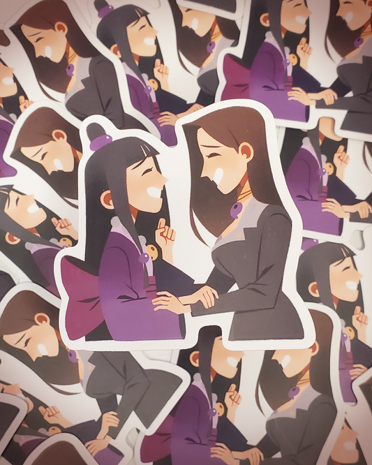 Turnabout Sticker