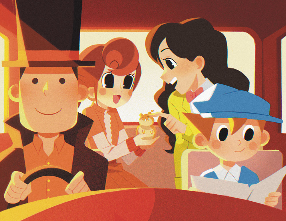 Family Road Trip Print