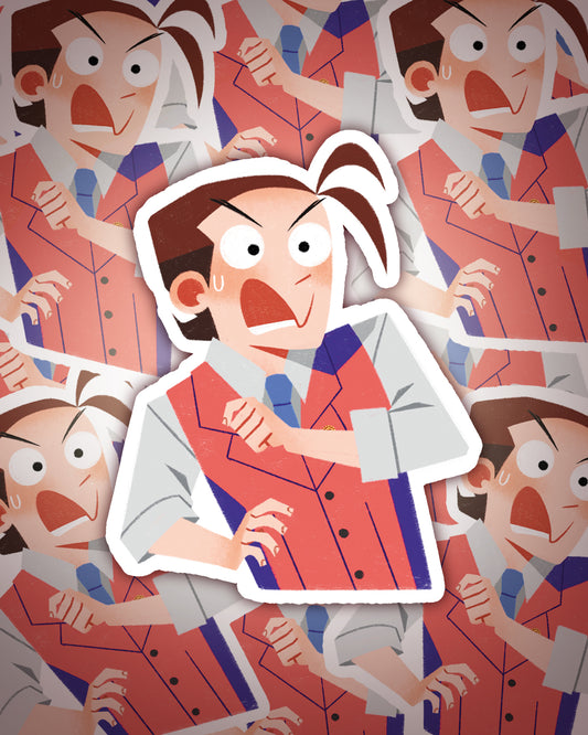 Cornered Sticker