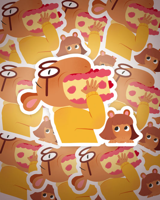 Arthur Cake Sticker