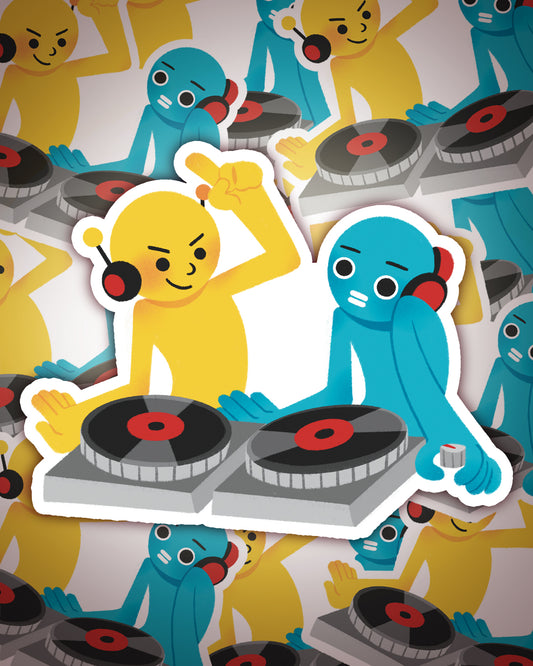 DJ School Sticker