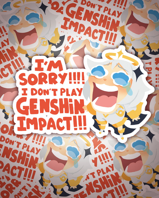 Crying Paimon Sticker