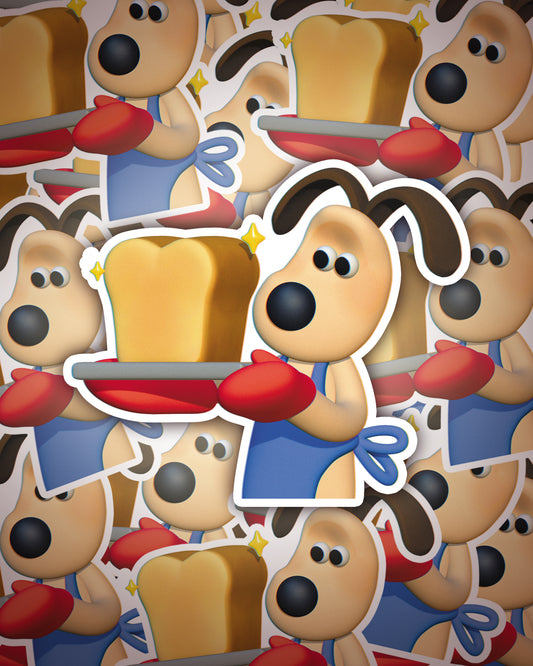 Gromit Sticker