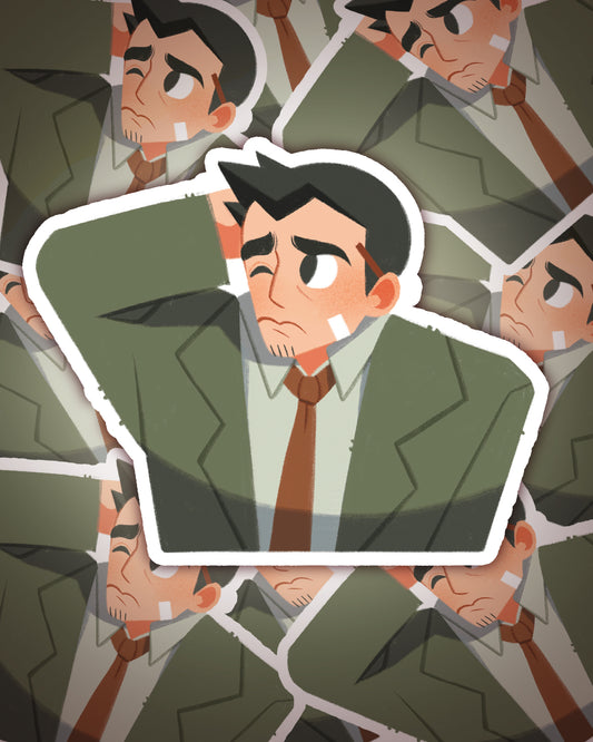 Gumshoe Sticker