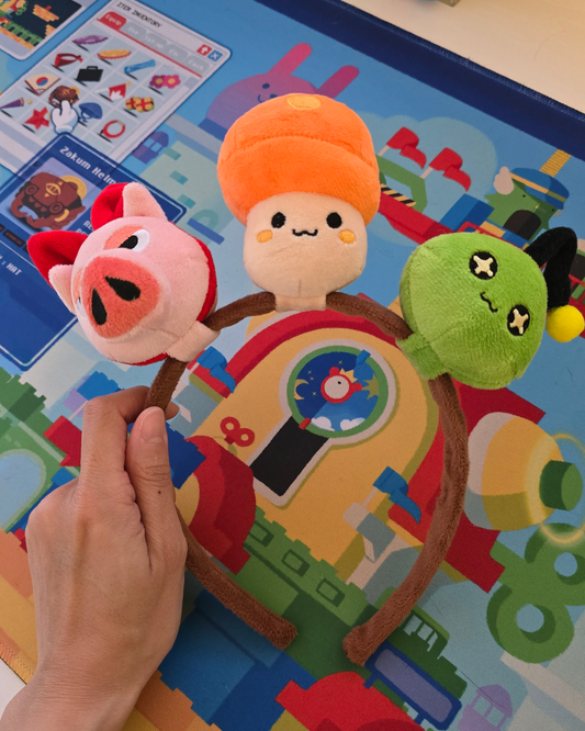 Detachable Nostalgic Headband