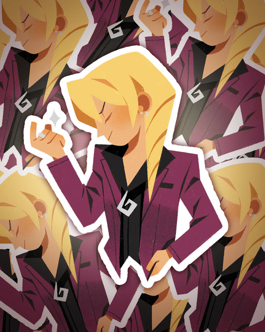Snapping Klav Sticker