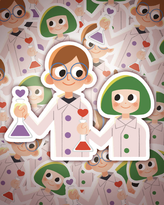 Love Lab Sticker