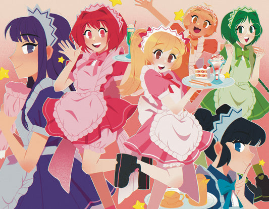 Tokyo Mew Mew Cafe Print