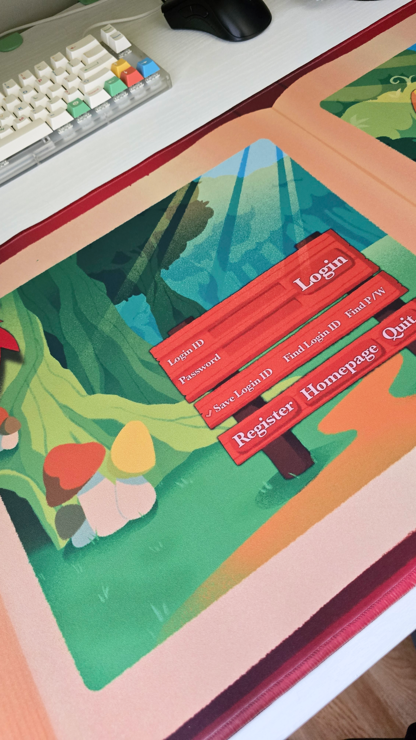 MS Login Desk Mat V2