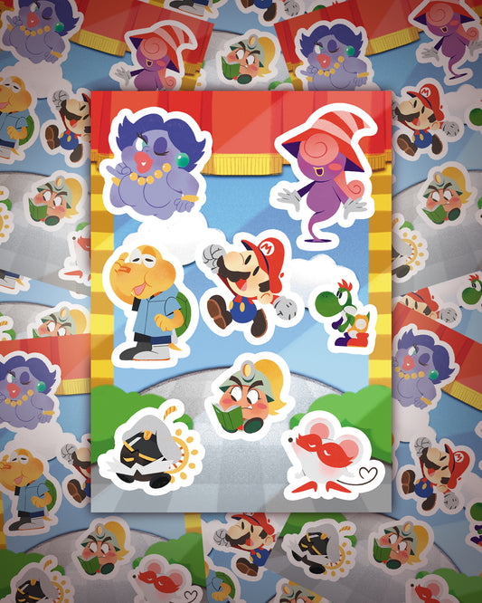 PM TTYD Sticker Sheet