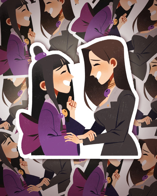 Turnabout Sticker