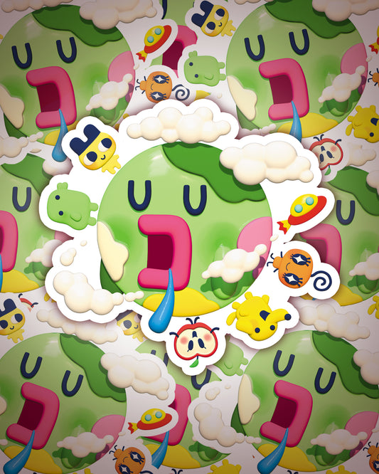 Tama World Sticker