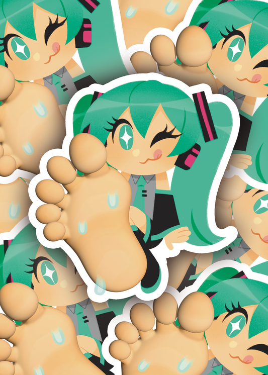 Feet Juice Sticker
