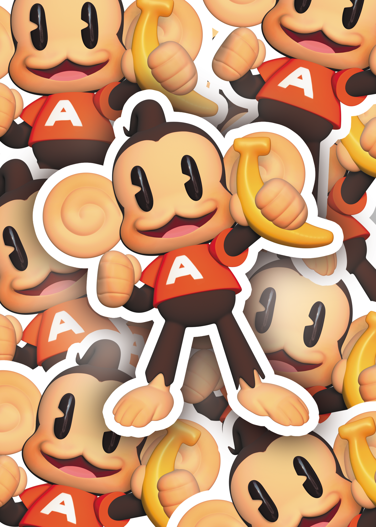 Monkey Ball Sticker