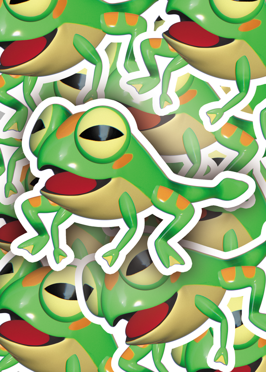 Froggy Sticker