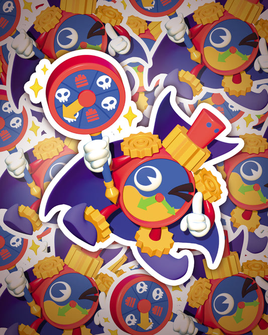 Time Wiz Sticker